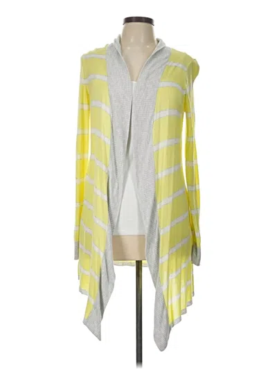 Pre-owned Cyrus Cardigan Sweater In Yellow