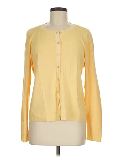 Pre-owned Cyrus Cardigan Sweater In Yellow