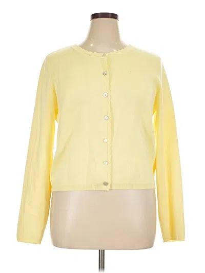 Pre-owned Cyrus Cardigan Sweater In Yellow