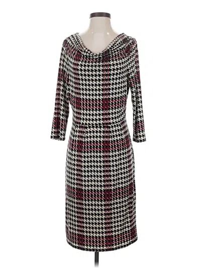 Pre-owned Cyrus Casual Dress In Burgundy
