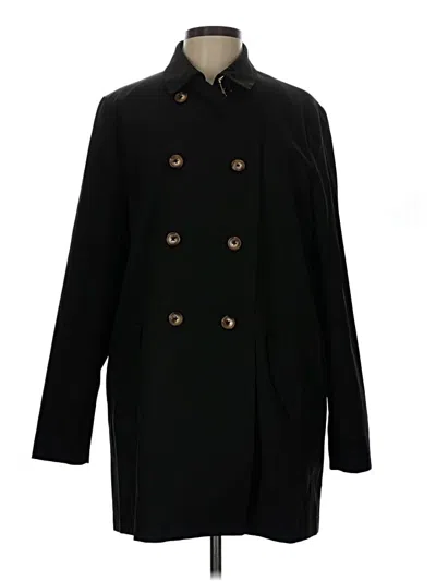 Pre-owned Cyrus Coat In Black