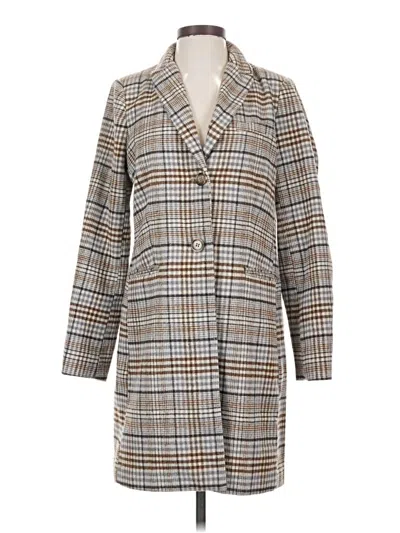 Pre-owned Cyrus Coat In Gray