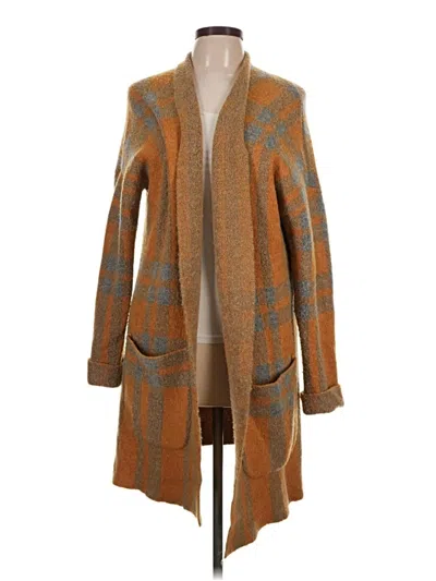 Pre-owned Cyrus Coat In Orange