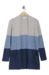 Cyrus Colorblock Pointelle Cardigan In Multi