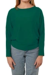 Cyrus Dolman Sleeve Sweater In Green