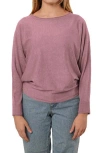Cyrus Dolman Sleeve Sweater In Pink