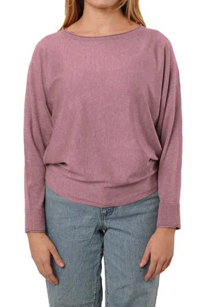 Cyrus Dolman Sleeve Sweater In Pink