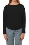 Cyrus Dolman Sleeve Sweater In Black