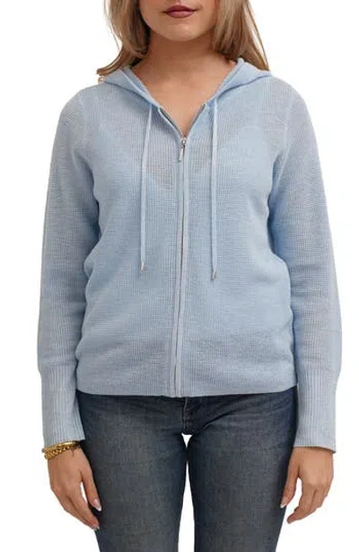 Cyrus Full Zip Hoodie In Blue