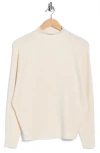 Cyrus Funnel Neck Dolman Sleeve Sweater In Neutral