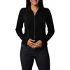Cyrus Grommet Trim Rib Top In Black