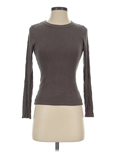 Pre-owned Cyrus Long Sleeve T-shirt In Gray