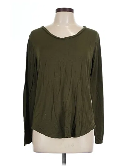 Pre-owned Cyrus Long Sleeve T-shirt In Green