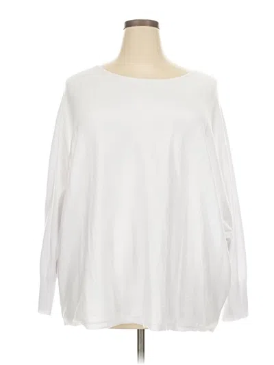 Pre-owned Cyrus Long Sleeve T-shirt In White