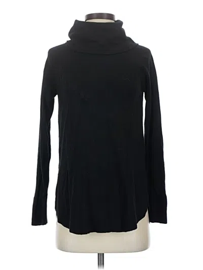 Pre-owned Cyrus Long Sleeve Turtleneck In Black