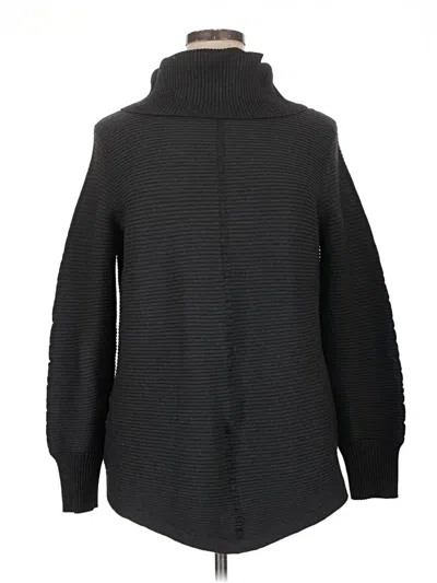 Pre-owned Cyrus Long Sleeve Turtleneck In Black