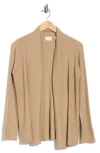 Cyrus Open Cardigan In Brown