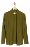 Cyrus Open Cardigan In Green