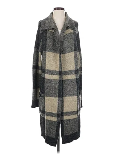 Pre-owned Cyrus Poncho In Gray