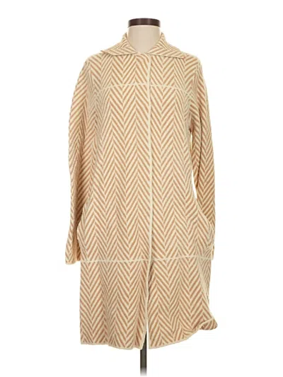 Pre-owned Cyrus Poncho In Tan