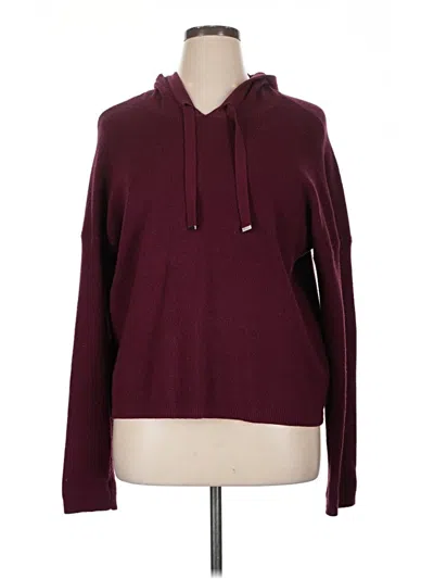 Pre-owned Cyrus Pullover Hoodie In Burgundy