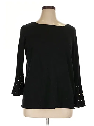 Cyrus Pullover Sweater In Black