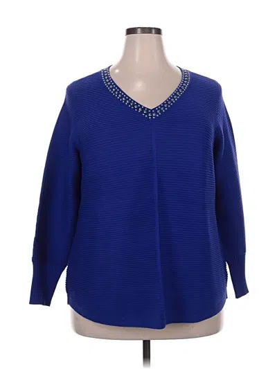 Pre-owned Cyrus Pullover Sweater In Blue