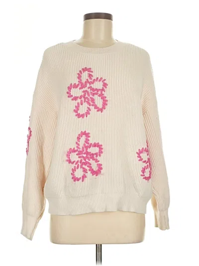 Pre-owned Cyrus Pullover Sweater In Ivory