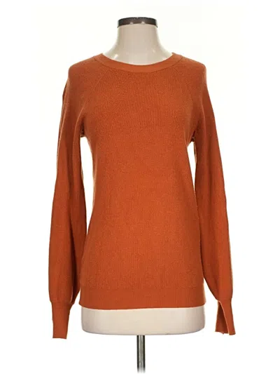 Pre-owned Cyrus Pullover Sweater In Orange