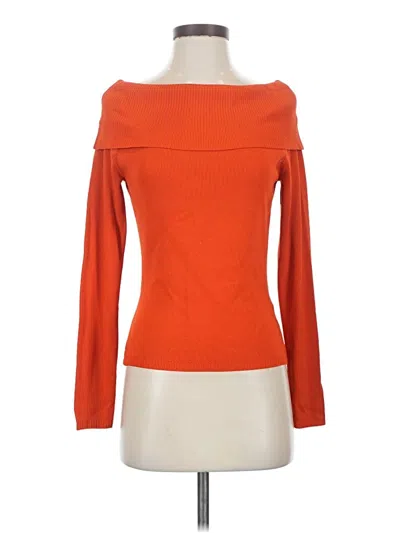 Pre-owned Cyrus Pullover Sweater In Orange