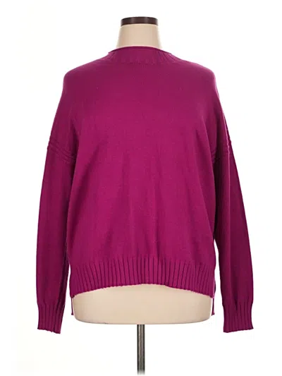 Pre-owned Cyrus Pullover Sweater In Purple