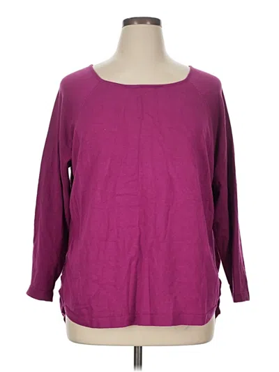 Pre-owned Cyrus Pullover Sweater In Purple