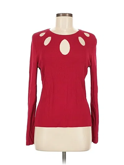 Pre-owned Cyrus Pullover Sweater In Red