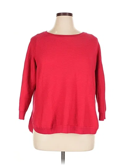 Pre-owned Cyrus Pullover Sweater In Red