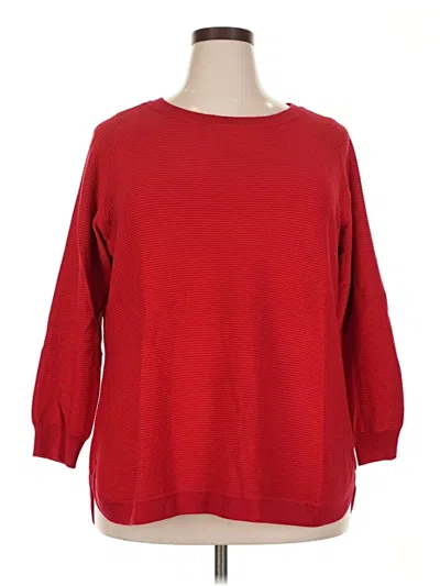 Pre-owned Cyrus Pullover Sweater In Red