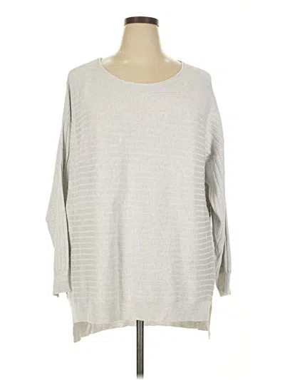 Pre-owned Cyrus Pullover Sweater In Silver