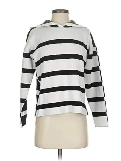 Pre-owned Cyrus Pullover Sweater In Silver