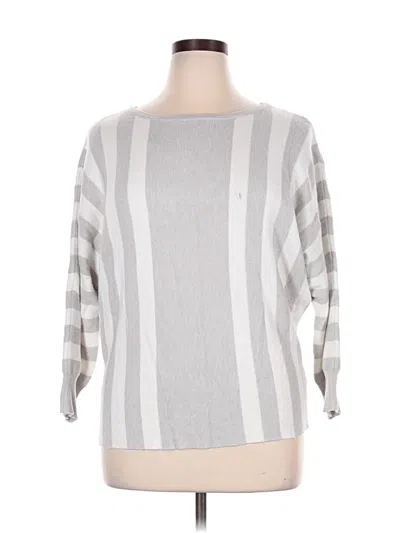 Pre-owned Cyrus Pullover Sweater In Silver