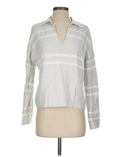 Pre-owned Cyrus Pullover Sweater In Silver