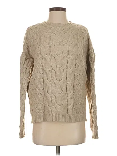 Pre-owned Cyrus Pullover Sweater In Tan