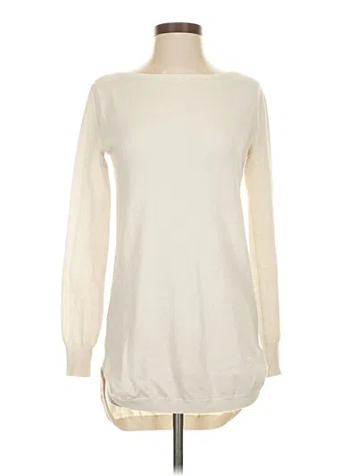 Pre-owned Cyrus Pullover Sweater In White