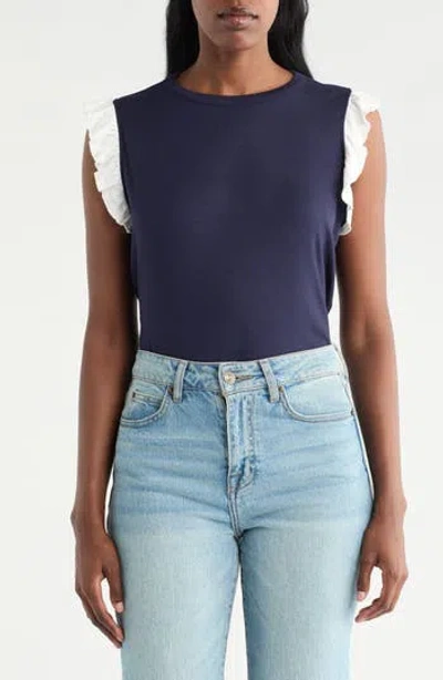 Cyrus Ruffle Sleeveless Top