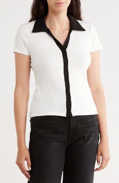Cyrus Short Sleeve Button-up Shirt In Multi