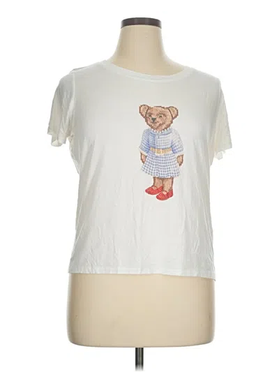 Pre-owned Cyrus Short Sleeve T-shirt In White