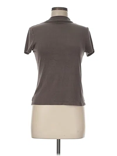 Pre-owned Cyrus Short Sleeve Turtleneck In Gray