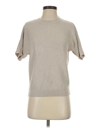 Pre-owned Cyrus Short Sleeve Turtleneck In Tan