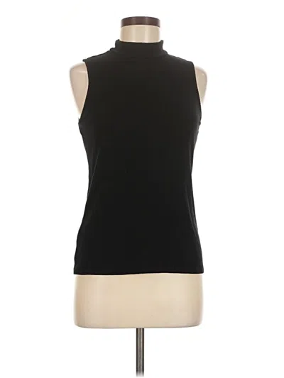 Pre-owned Cyrus Sleeveless T-shirt In Black