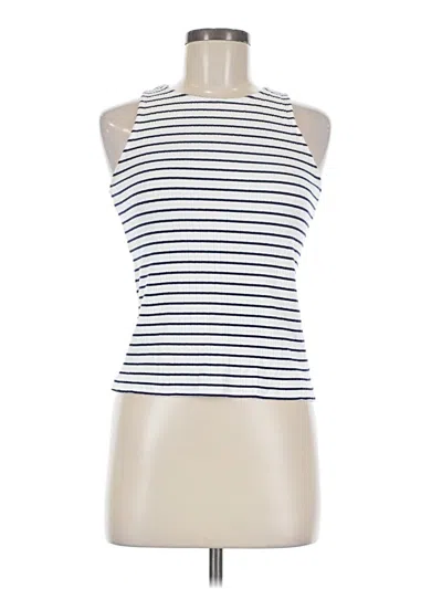 Pre-owned Cyrus Sleeveless T-shirt In White