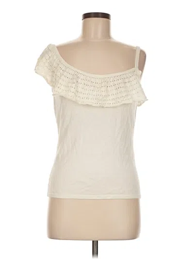 Pre-owned Cyrus Sleeveless T-shirt In White