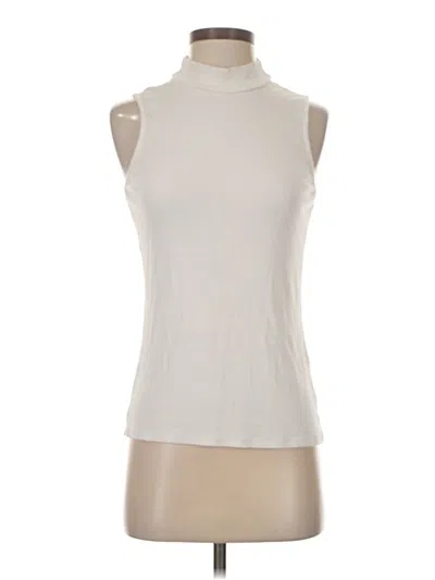 Pre-owned Cyrus Sleeveless T-shirt In White